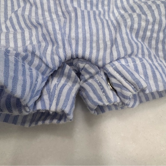 Edgehill Collection light blue seersucker nautical set size 3 months NWOT - Picture 8 of 11
